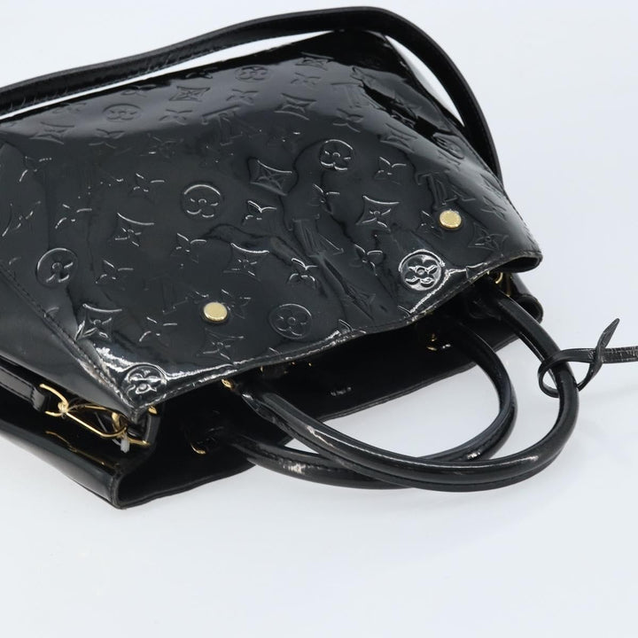 Louis Vuitton Montaigne Handbag Monogram Vernis