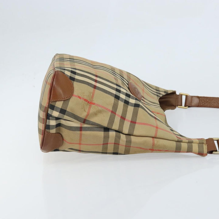 Burberry Nova check Shoulder bag Canvas and Leather