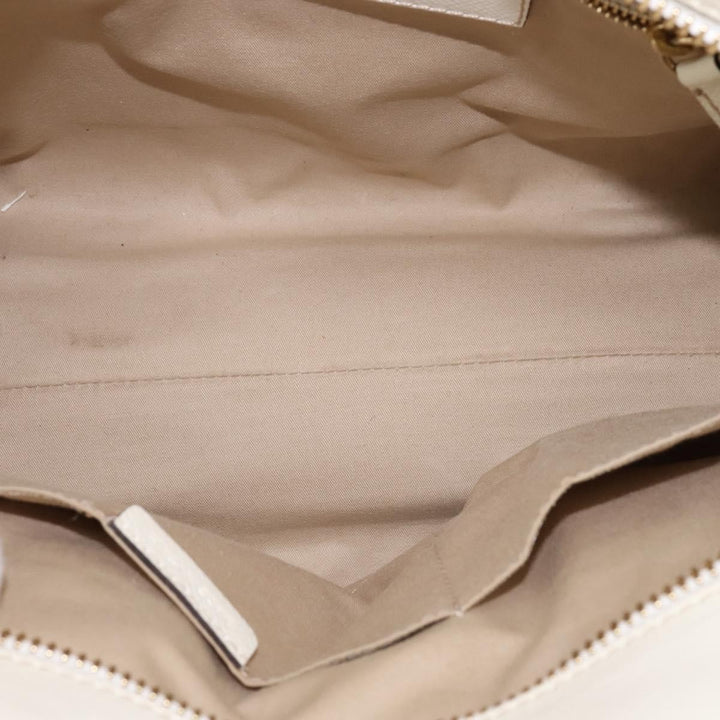 Burberry Minford Satchel Haymarket Coated Canvas