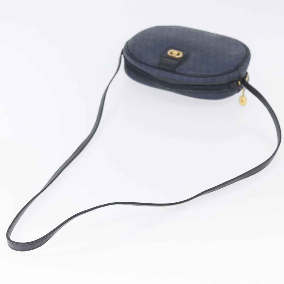 Christian Dior Vintage Honeycomb Shoulder Bag Canvas