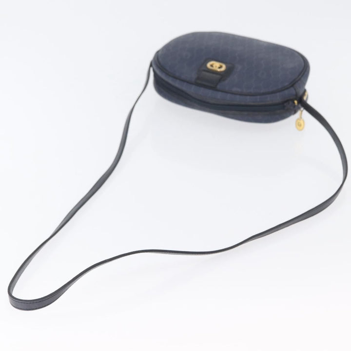 Christian Dior Vintage Honeycomb Shoulder Bag Canvas