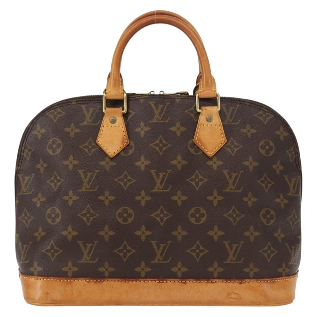 Louis Vuitton Alma Handbag Monogram Canvas