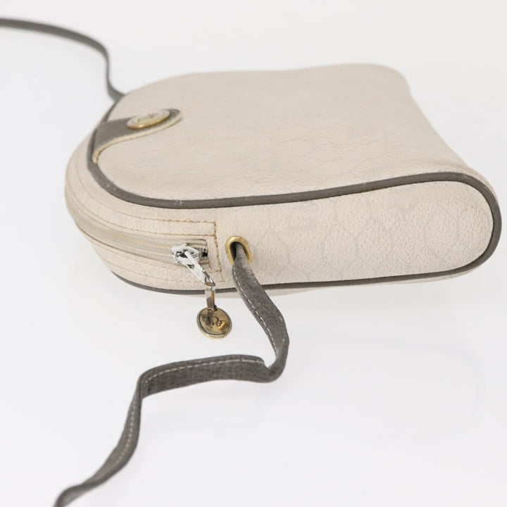 Christian Dior Vintage Honeycomb Shoulder Bag Canvas