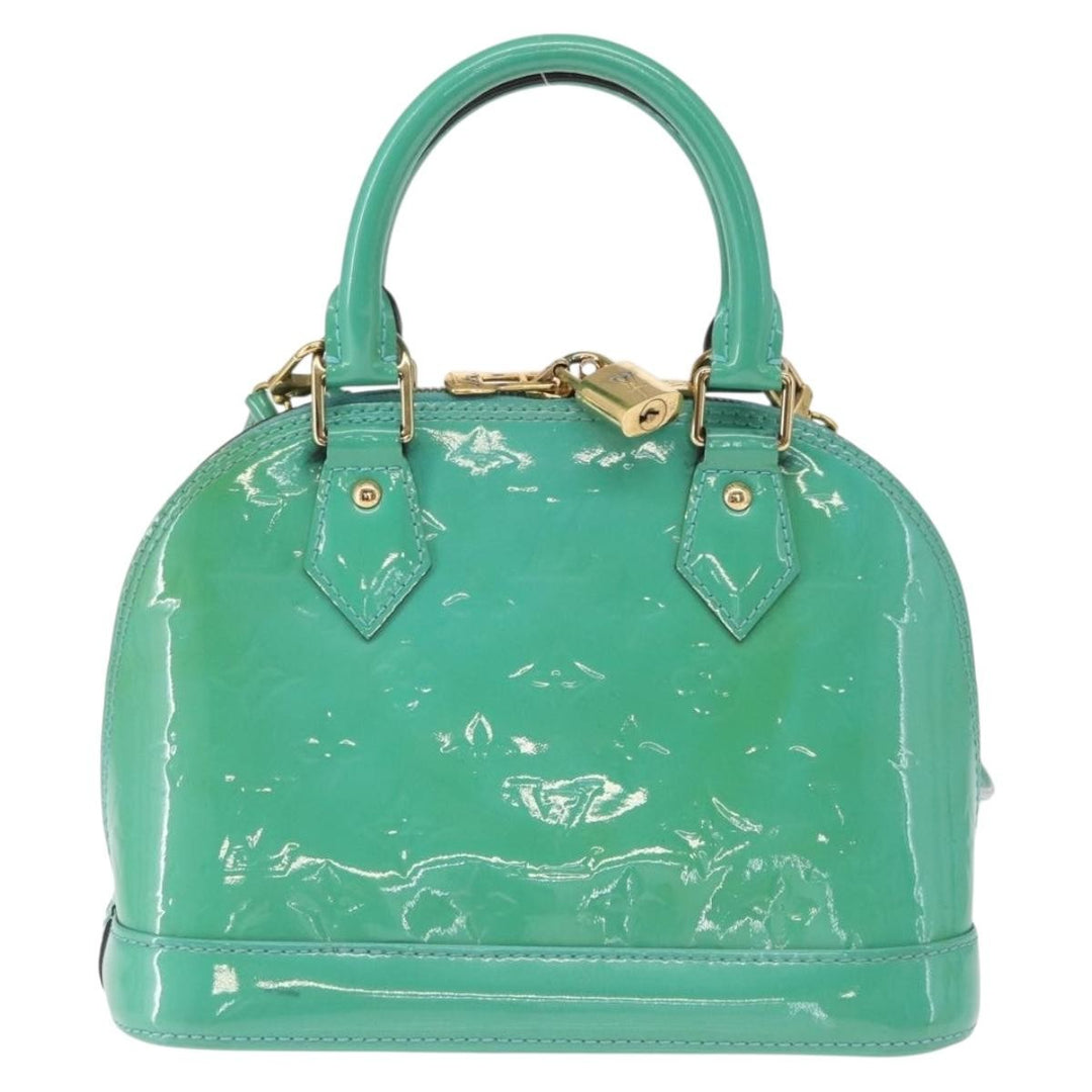 Louis Vuitton Alma Handbag Monogram Vernis