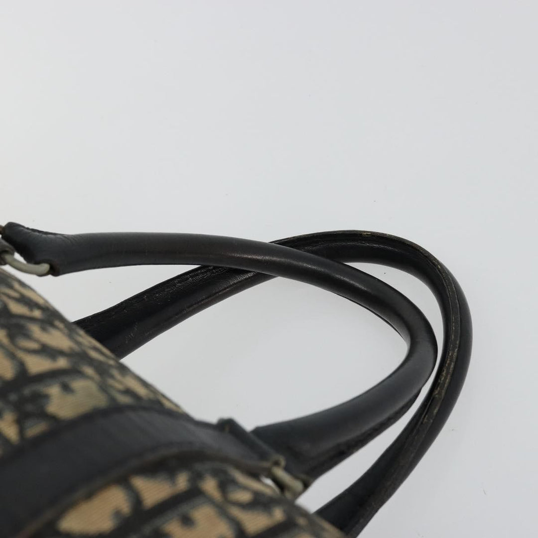 Christian Dior Vintage Trotter Handbag Canvas