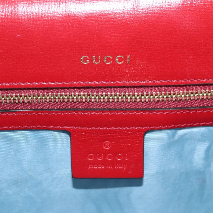 Gucci GG Ring Shoulder Bag Leather