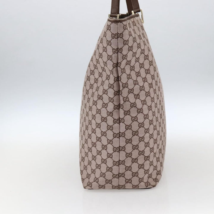 Gucci Vintage Bucket Shopping Tote GG Canvas