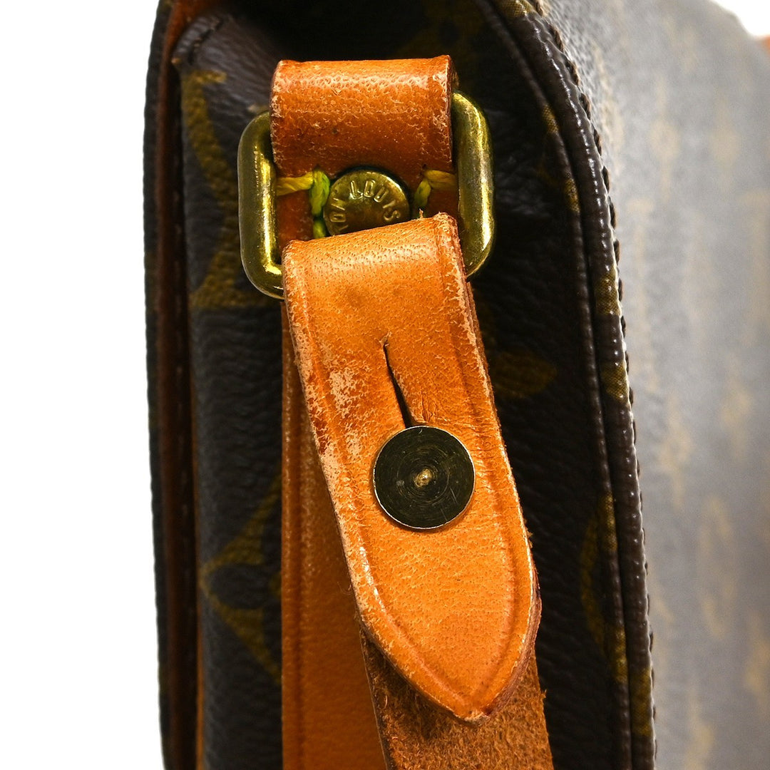 Louis Vuitton Cartouchiere Handbag Monogram Canvas