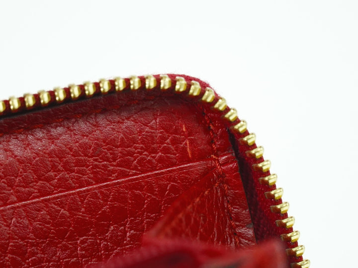 Gucci GG Marmont Zip Around Wallet Leather