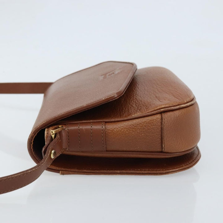 Burberry Flap Shoulder Bag Leather