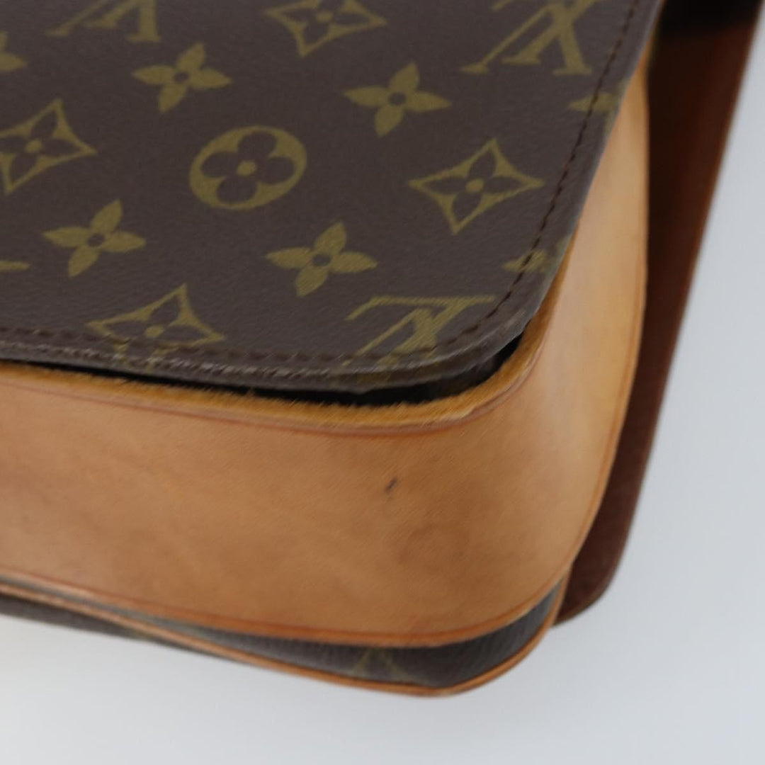 Louis Vuitton Cartouchiere Handbag Monogram Canvas