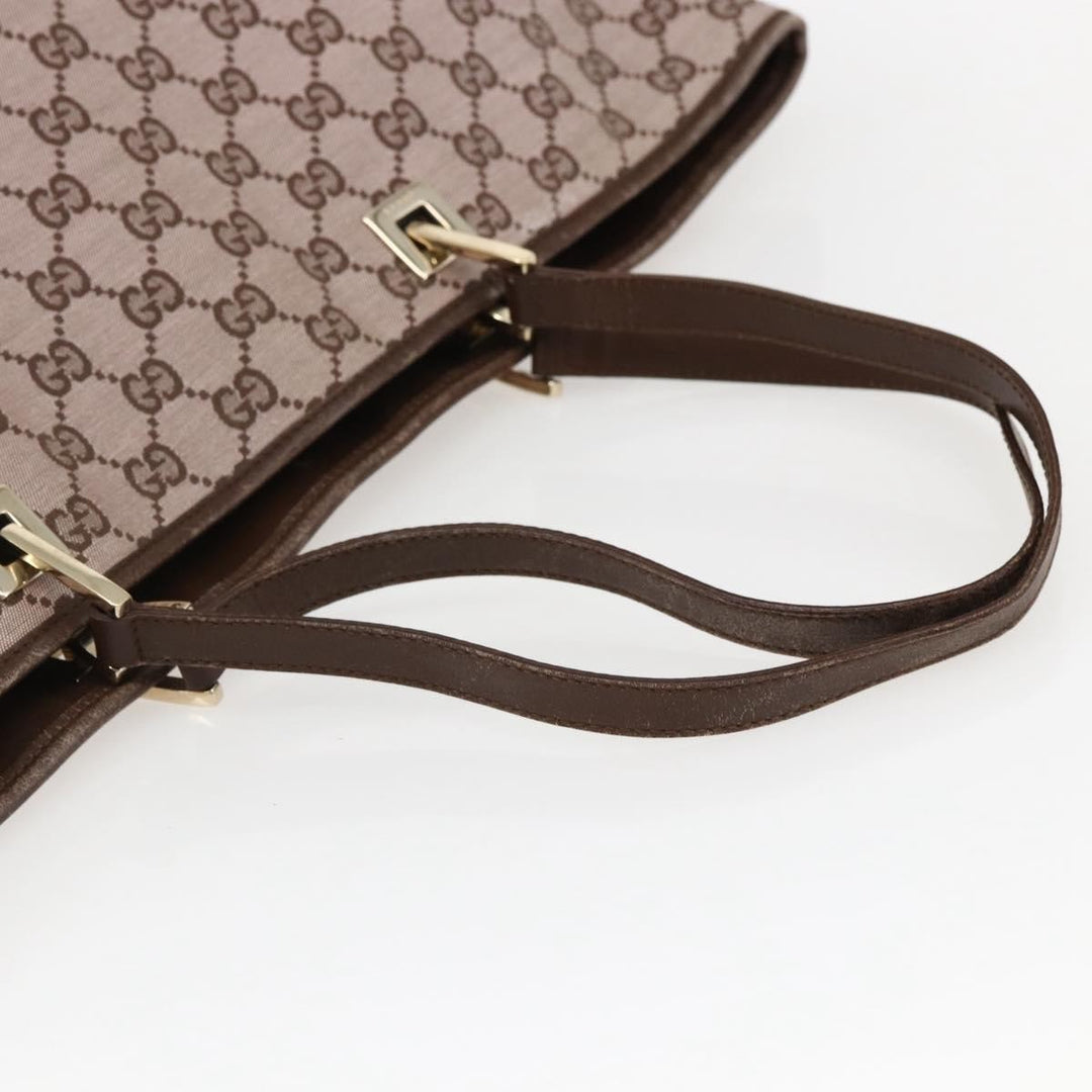 Gucci Vintage Bucket Shopping Tote GG Canvas