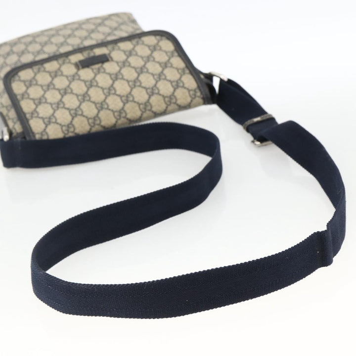Gucci Flap Messenger GG Coated Canvas