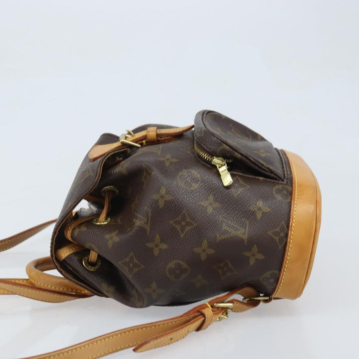 Louis Vuitton Vintage Montsouris Backpack Monogram Canvas