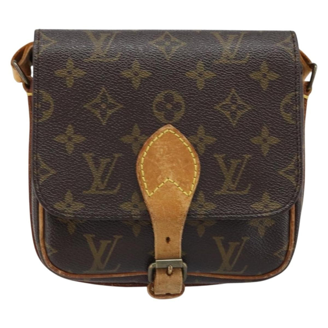 Louis Vuitton Cartouchiere Handbag Monogram Canvas