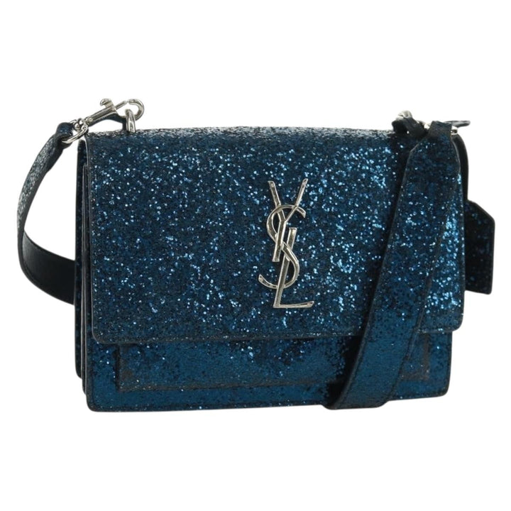 Saint Laurent Sunset Satchel Glitter
