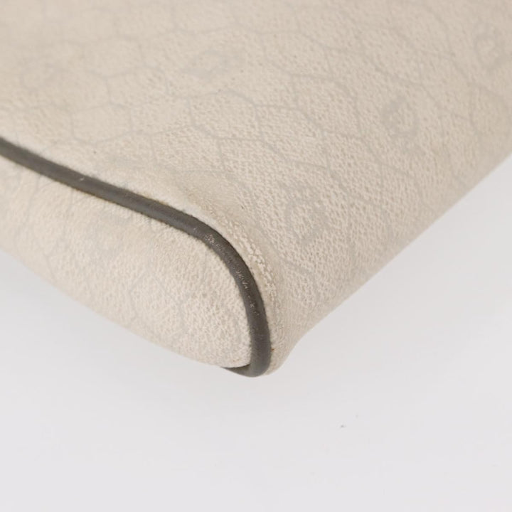 Christian Dior Vintage Honeycomb Shoulder Bag Canvas