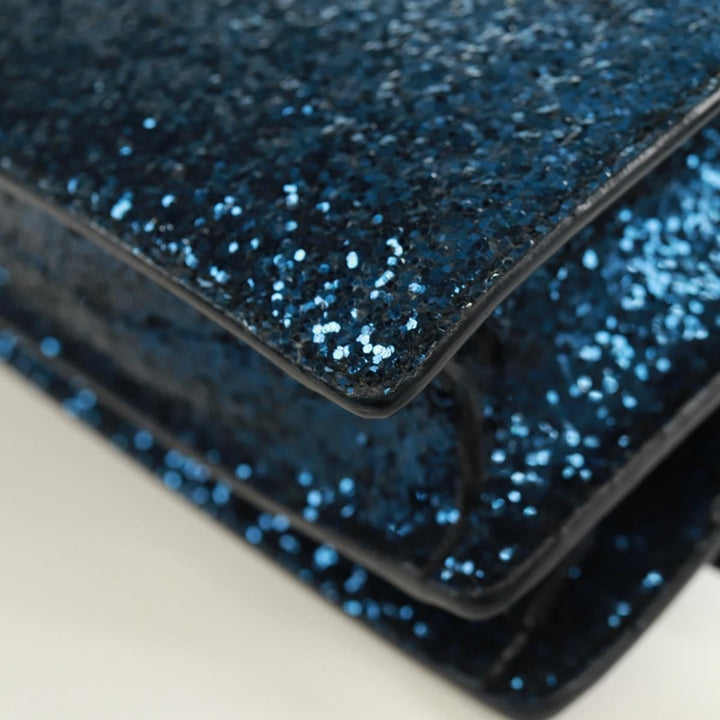 Saint Laurent Sunset Satchel Glitter
