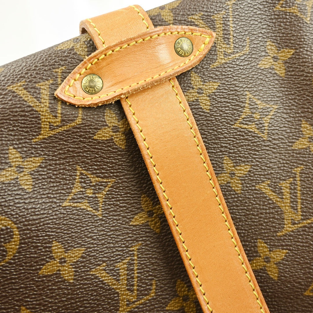 Louis Vuitton Saumur Handbag Monogram Canvas