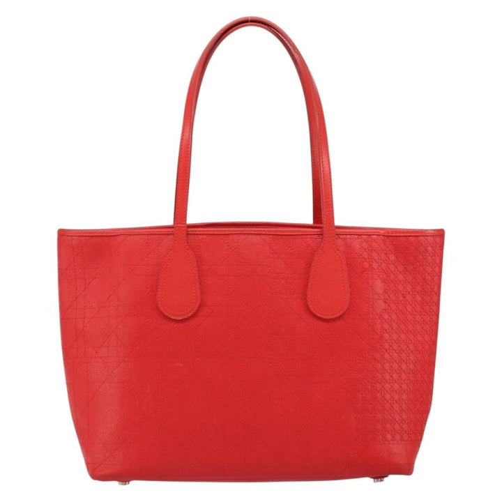 Christian Dior Panarea Tote Printed Cannage Quilt Canvas