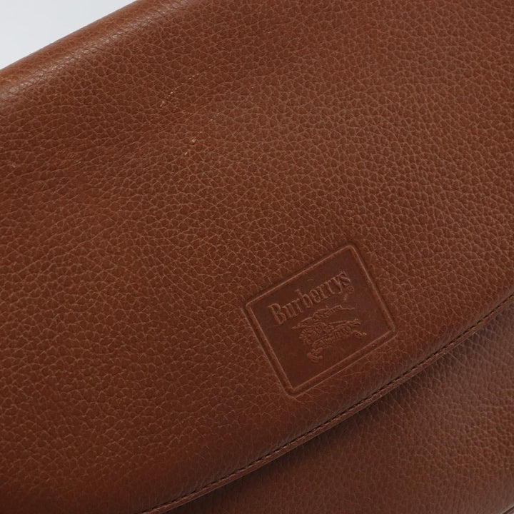 Burberry Vintage Shoulder Bag Leather