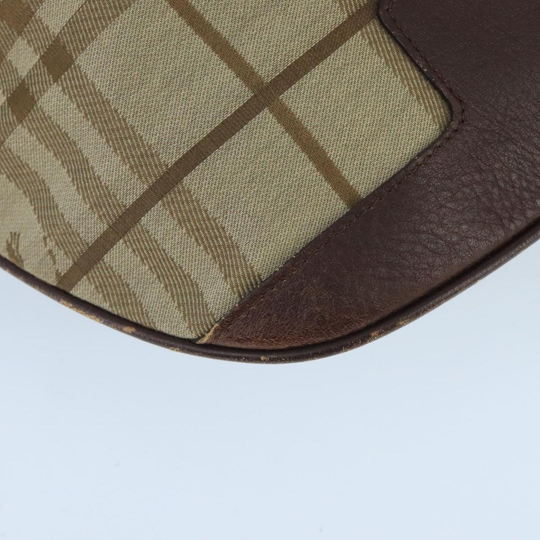 Burberry Nova check Shoulder bag Canvas and Leather