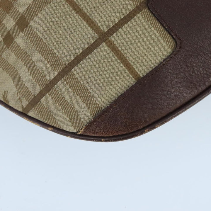 Burberry Nova check Shoulder bag Canvas and Leather