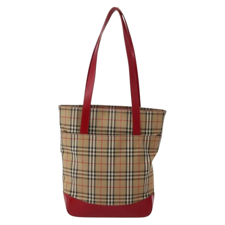 Burberry Nova Check Tote canvas check pattern
