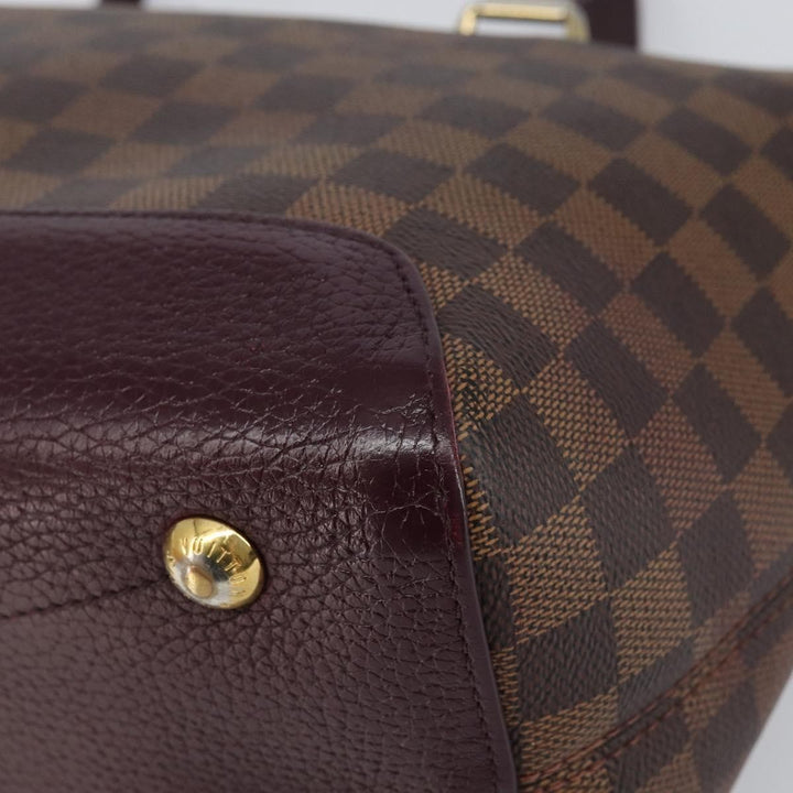 Louis Vuitton Hyde Park Handbag Damier with Leather