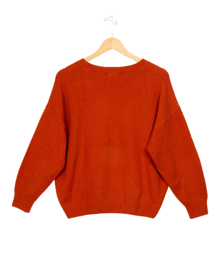 Terracotta sweater - S