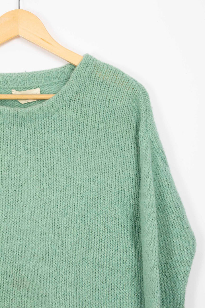 Grüner Pullover - S