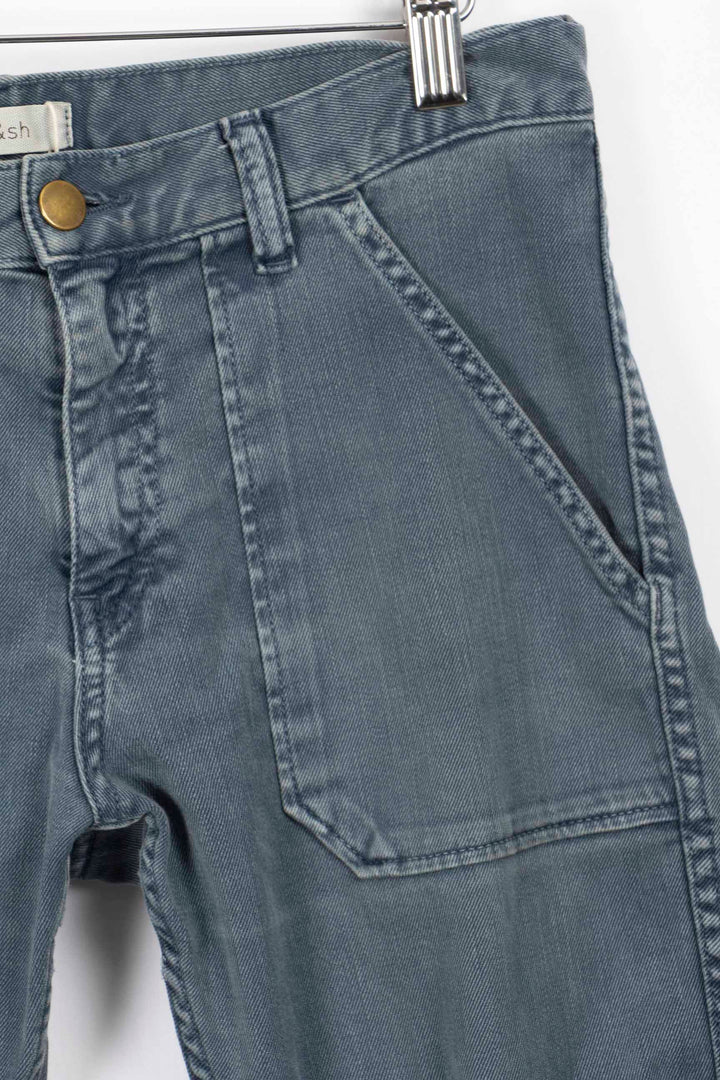 Grey-blue jeans - [24-25]