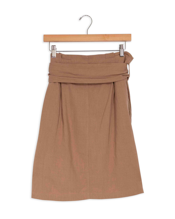 Brown Jill skirt - 40 - Laura Laval