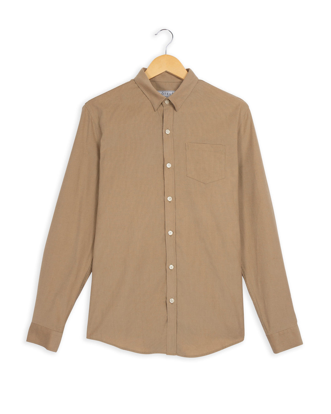 Chemise Milleraie mixte Beige - S