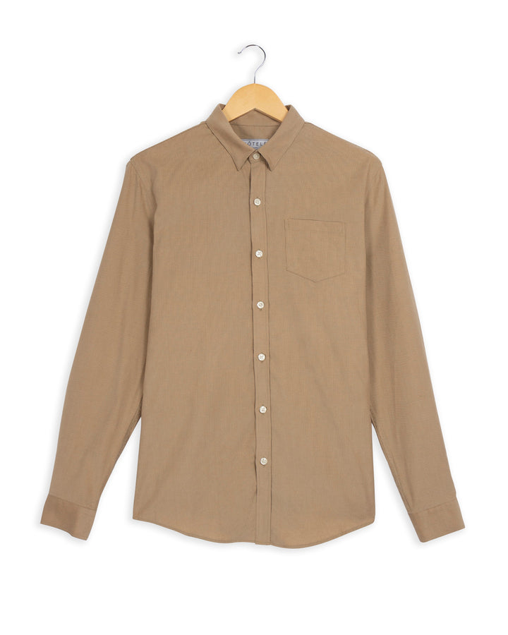 Chemise Milleraie mixte Beige - XL