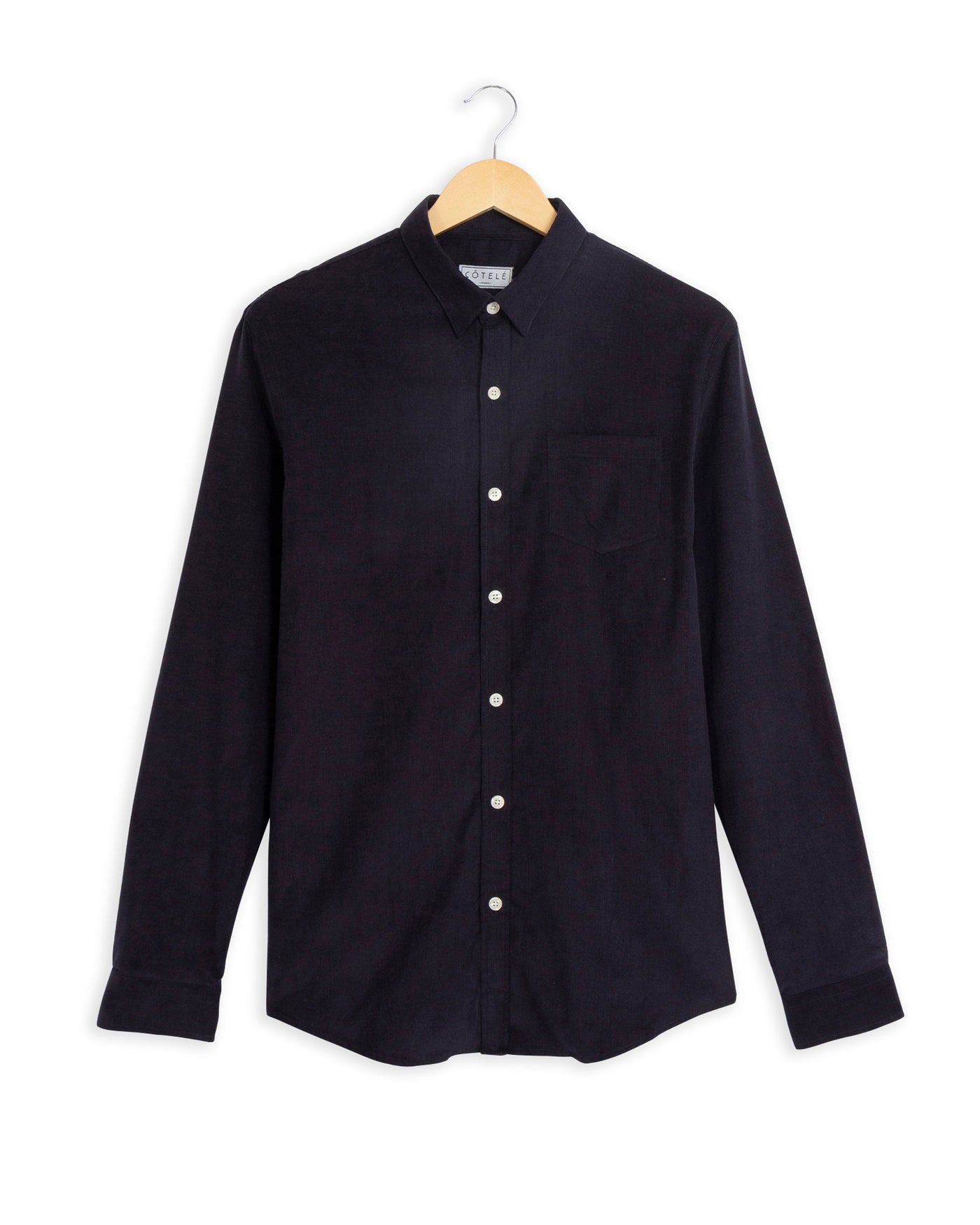 Chemise Milleraie mixte Bleue - L
