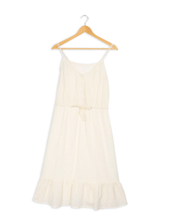 Dalyam white dress - Ekyog - 36