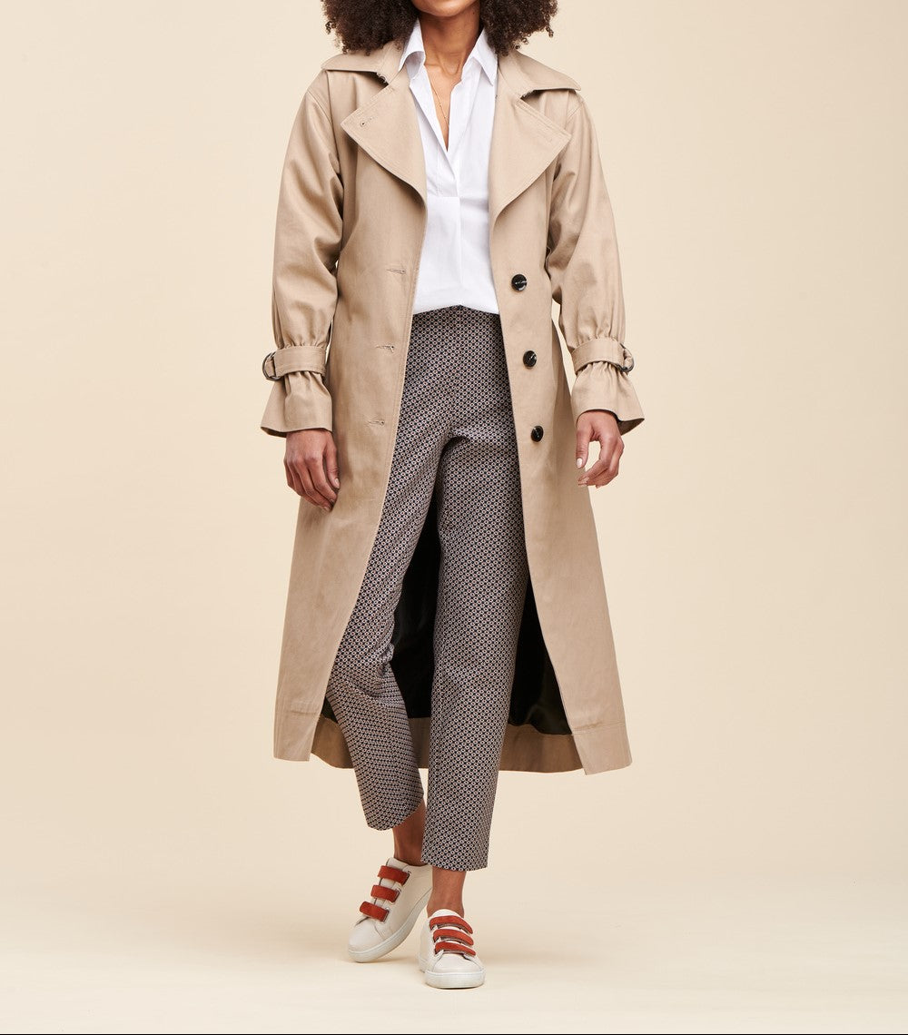 Trench long beige - 42