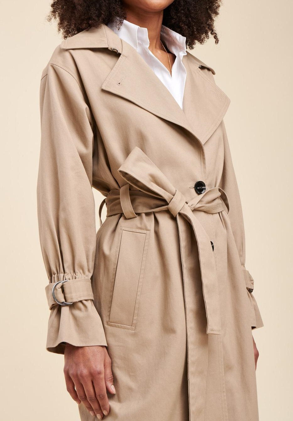 Trench long beige - 42