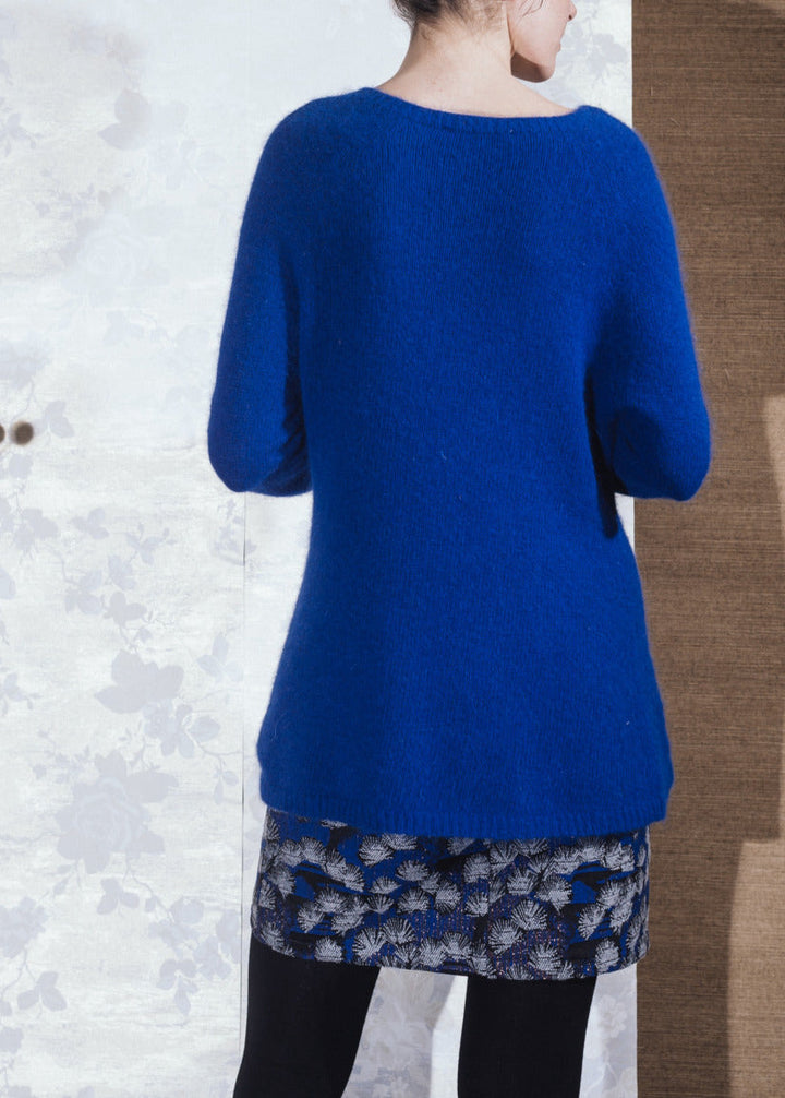 Blauer Pullover von La Fée Maraboutée - L