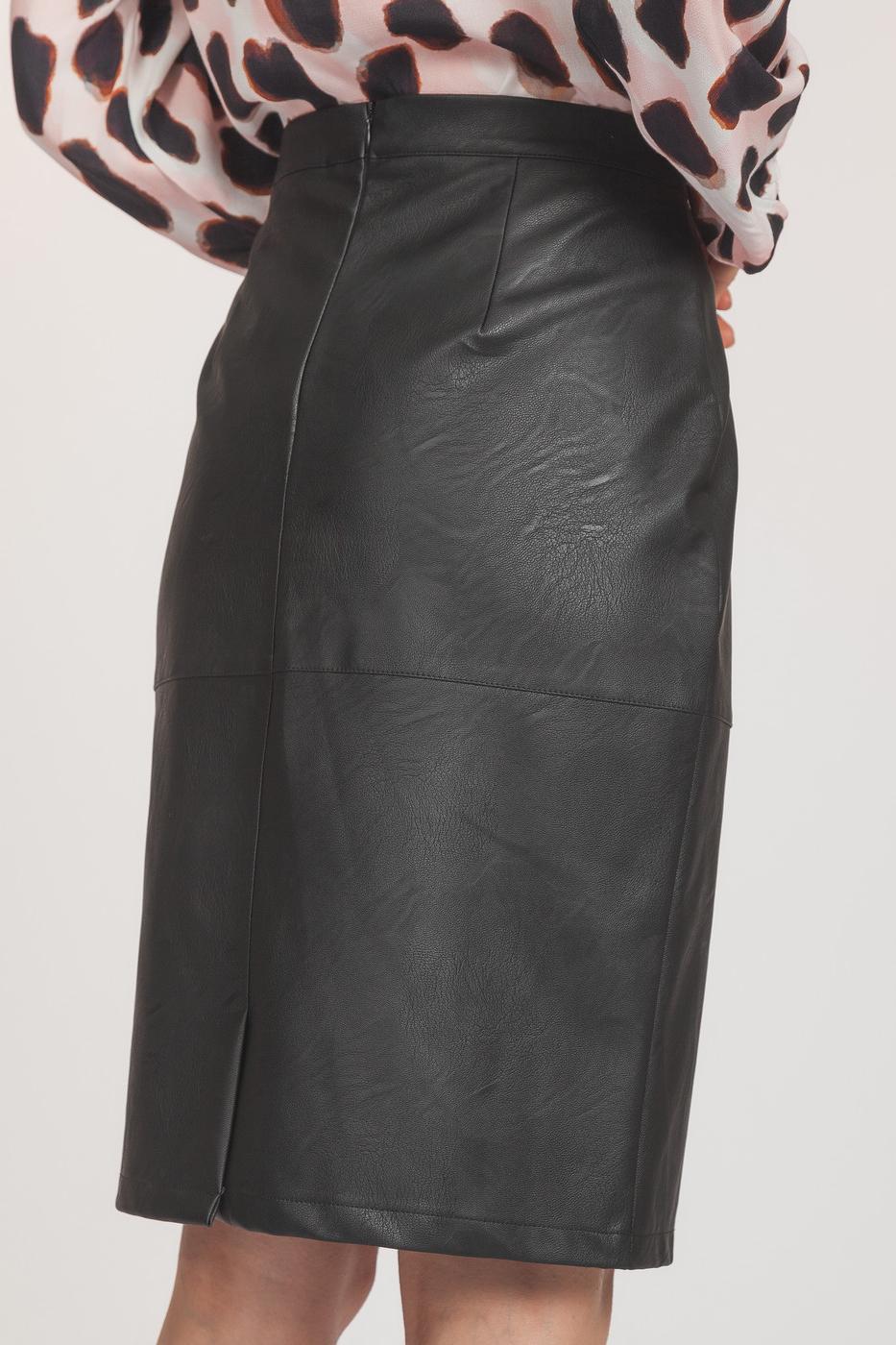 Leather skirt - 42