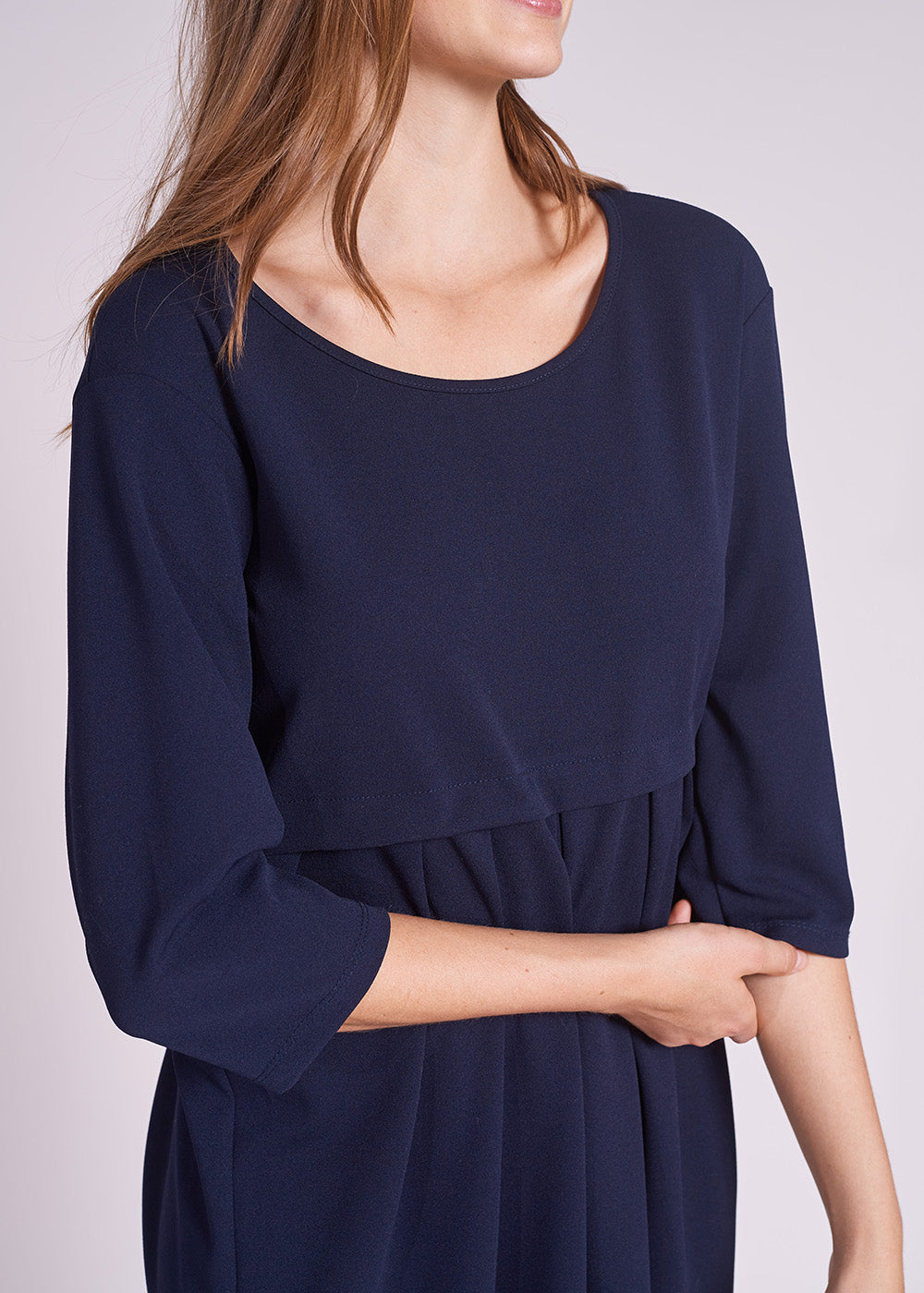 Robe bleu marine La Fée Maraboutée - 38