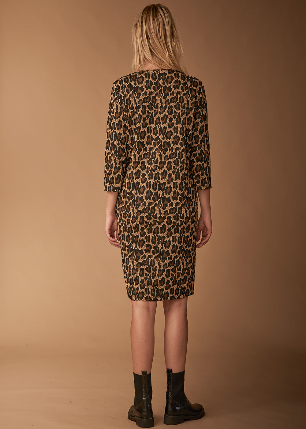 Robe à motifs léopard La Fée Maraboutée - 36