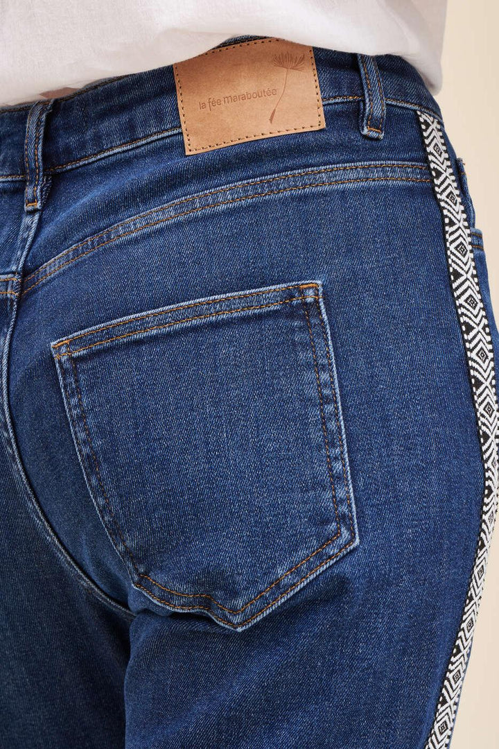 Gerade geschnittene Jeans aus Bio-Baumwolle – 34