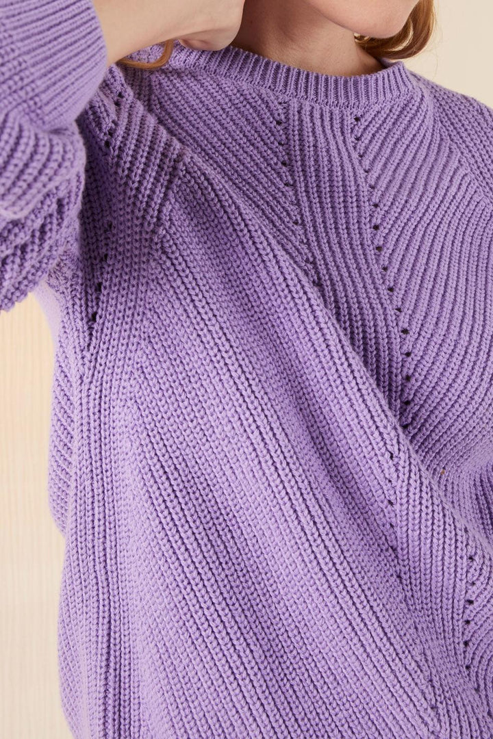 Maddy Sweater - Lilac - S