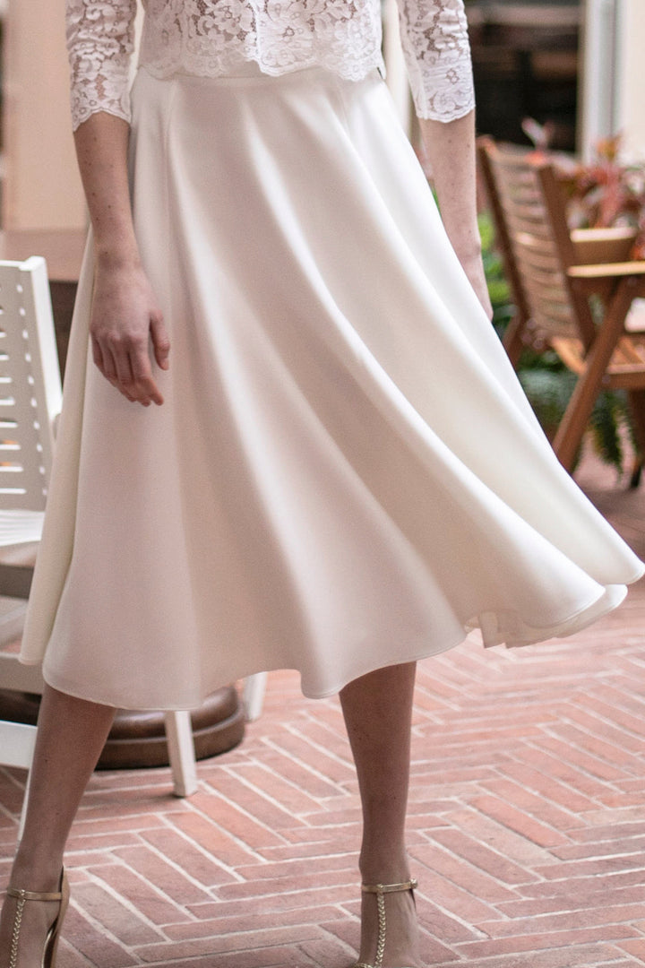 White Albertina skirt - 38