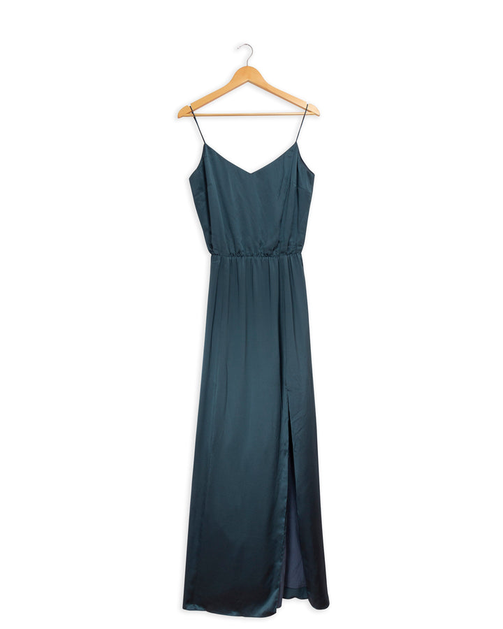 Robe Julie bleu paon - 40