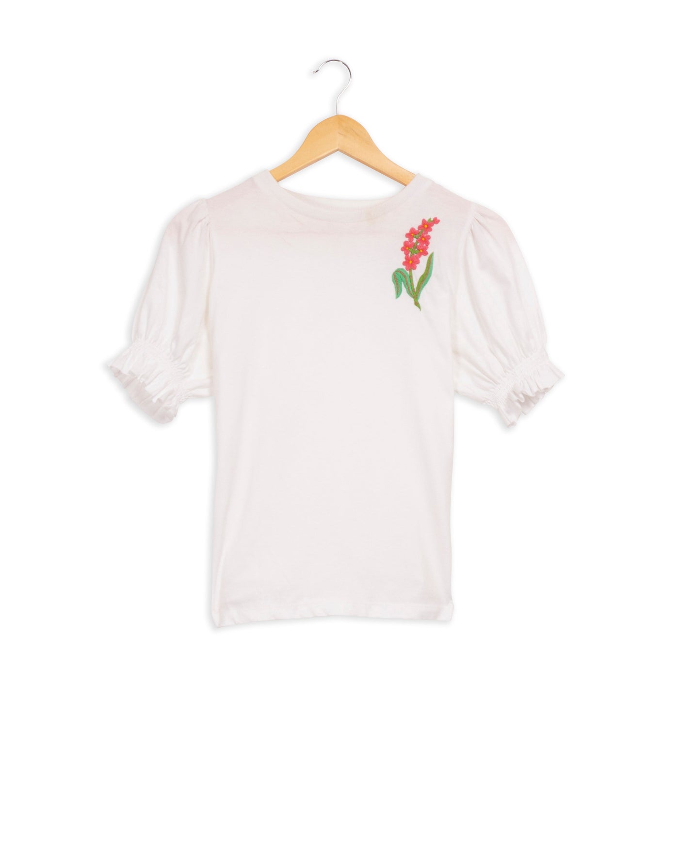 T-shirt Flower blanc - 36