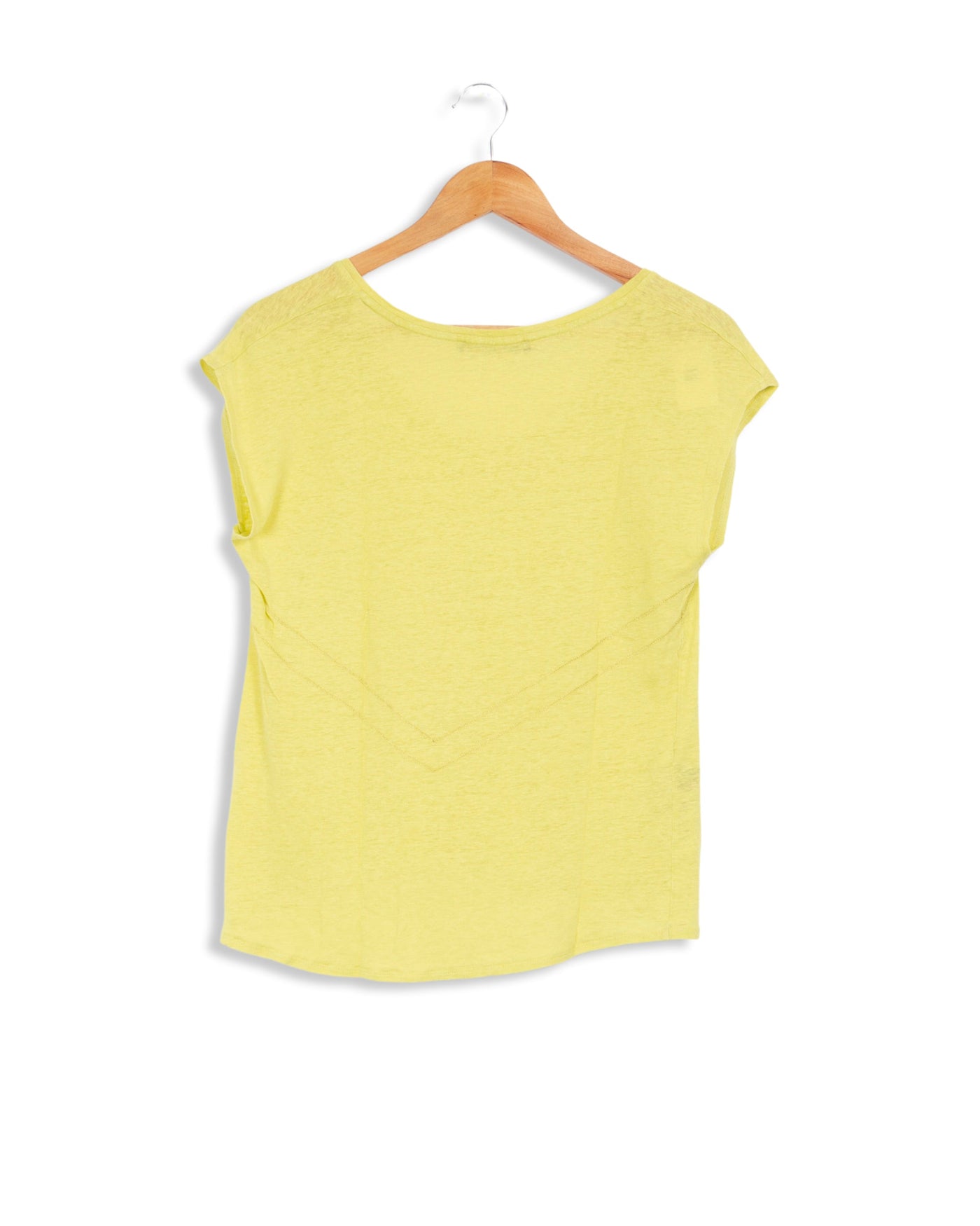 T-shirt jaune - L