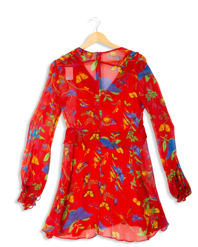Robe courte rouge - T1